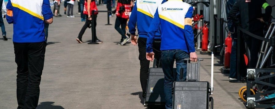 Peli, valises de protection ultra résistantes Michelin pour intégrer les datas des pneus connectés
