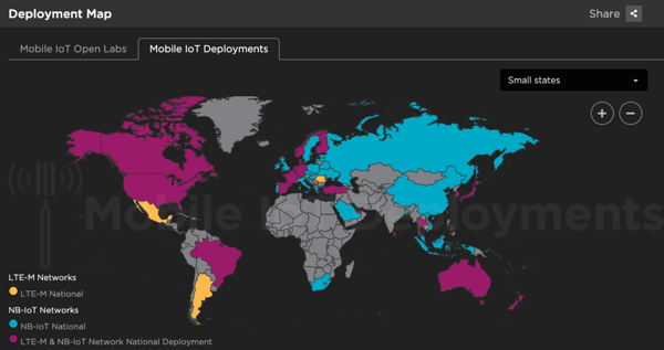 NB-IoT - Map