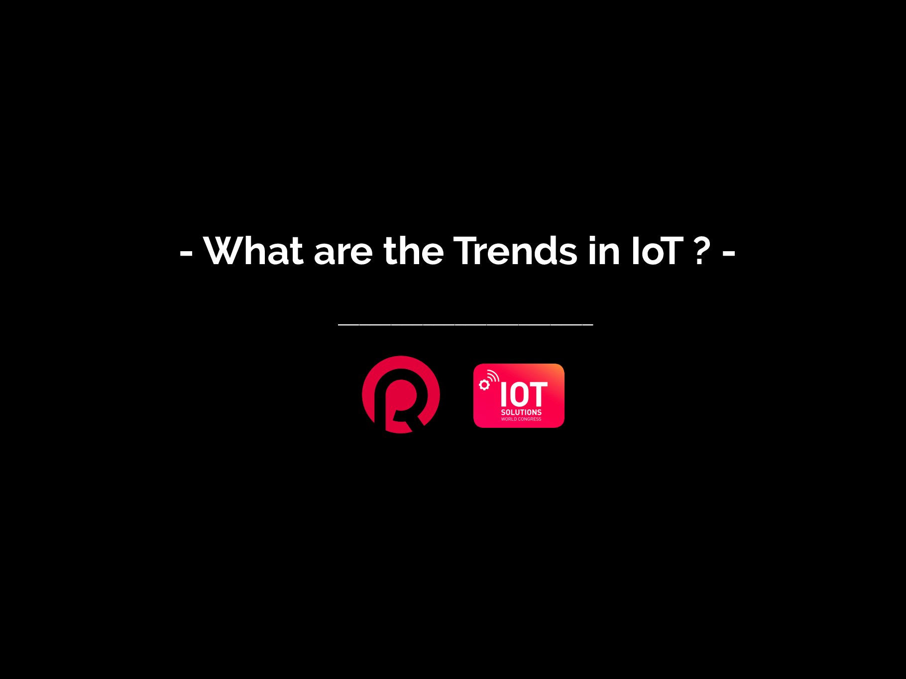 Trends IoT